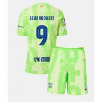 Barcelona Robert Lewandowski #9 Rezervni Dres za djecu 2024-25 Kratak Rukav (+ Kratke hlače)